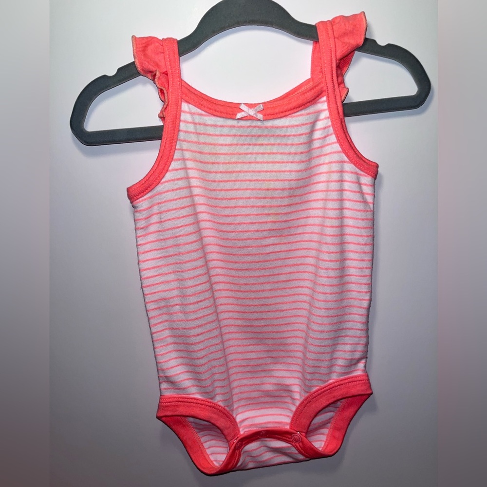 Carter’s pink onesie for 9 months